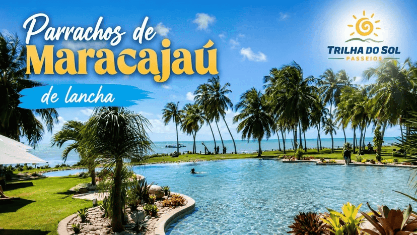 Passeio Parrachos de Maracajaú Lancha