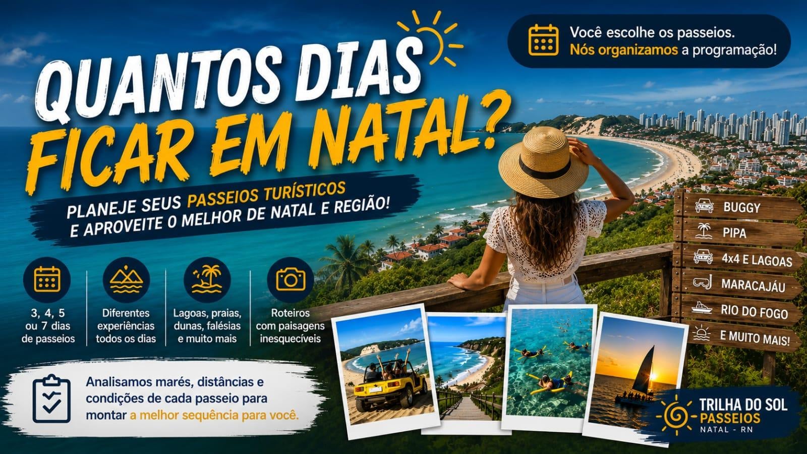 Quantos dias ficar em Natal